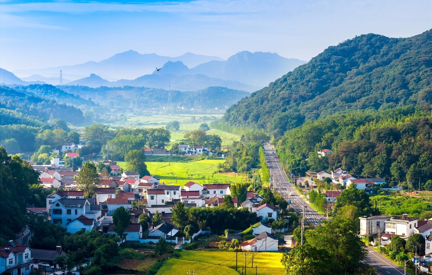 和美乡村 秋景如画