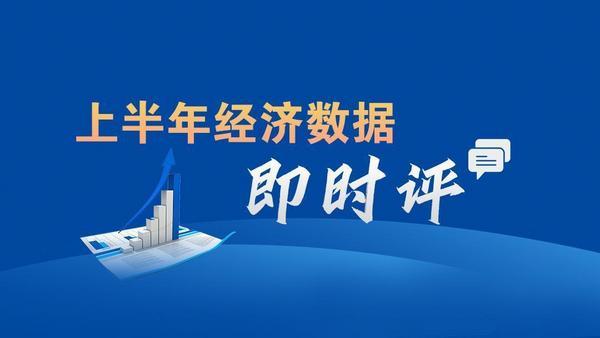 上半年经济数据即时评 