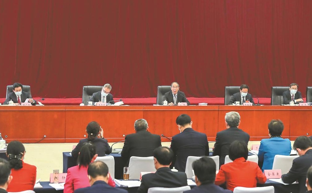 安徽代表团举行全体会议 审议政府工作报告