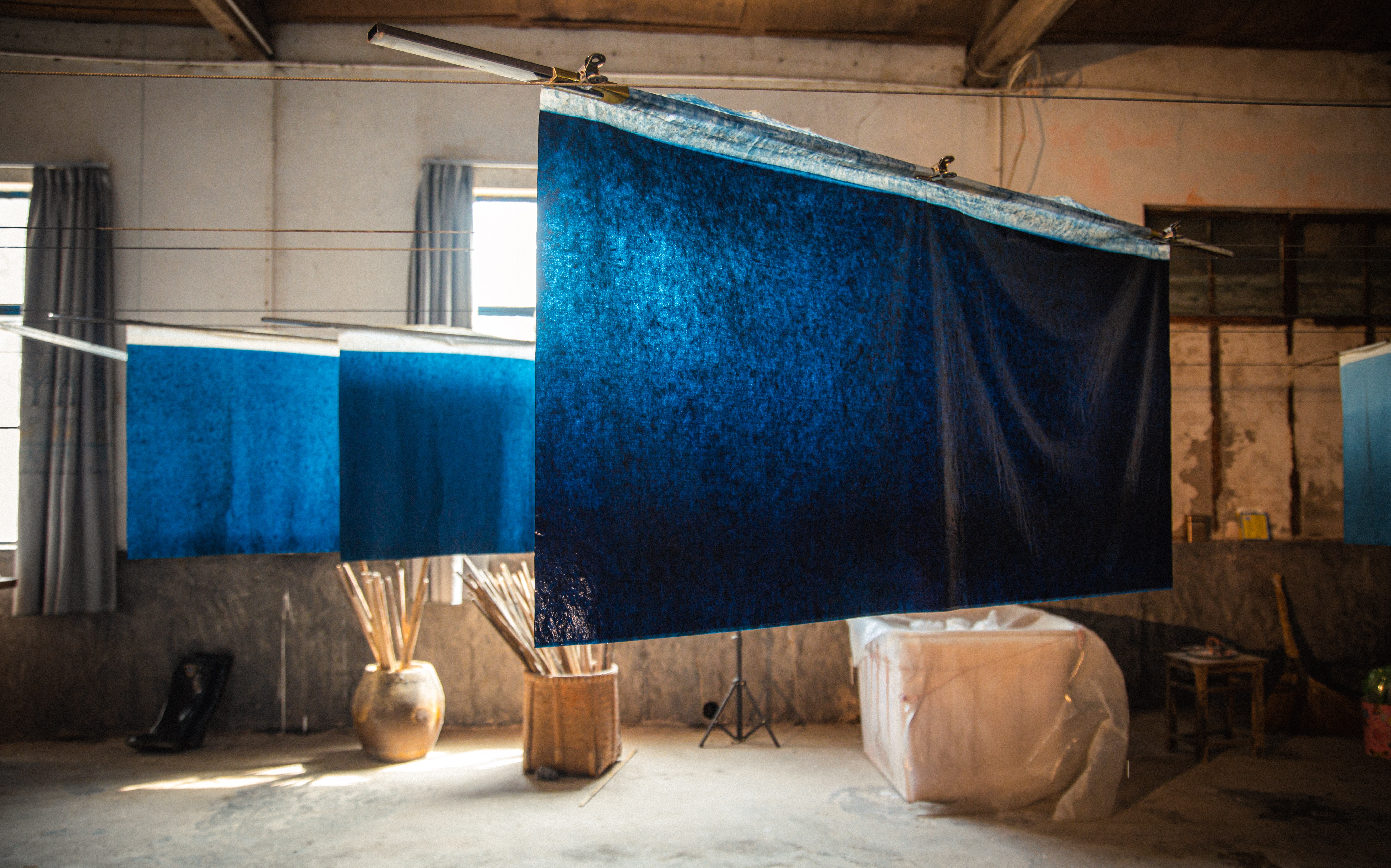 【文化中国行】复原瓷青纸，留住千年“一抹蓝”